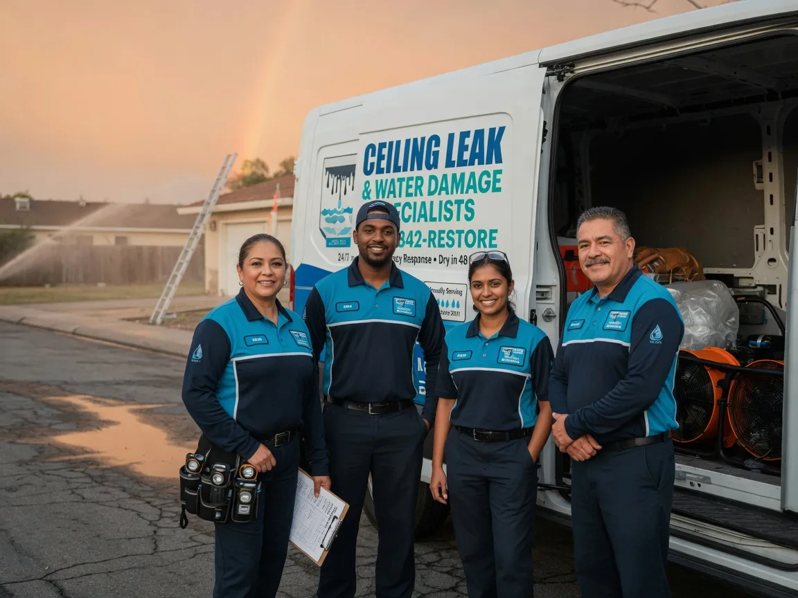 Ceiling Leak Cleanup company in Clute, TX